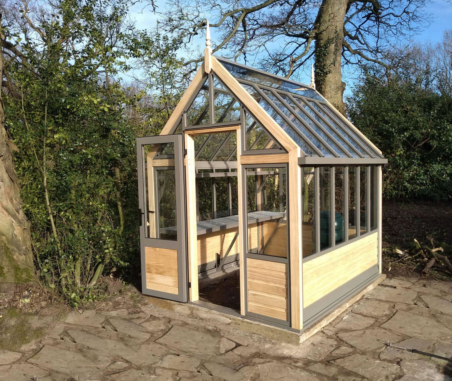 small victorian greenhouse